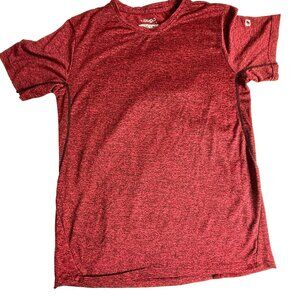 Cougar Sport Mens Large Red Athletic Shirt Moisture Wicking Performance Tee